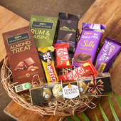 Ultimate Chocolate Gift Box- Sweet rakhi gift for sister