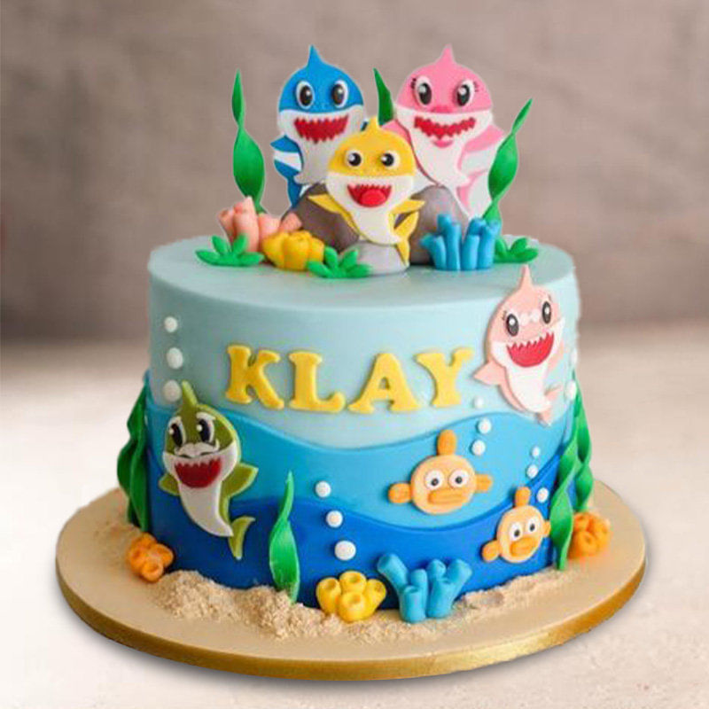 Underwater Serenity Fondant Cake