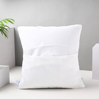 Back View of Unicorn Birthday Cushion