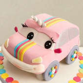 Buy Unicorn Car Theme Cake