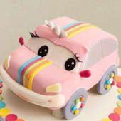 Unicorn Car Theme Cake Online