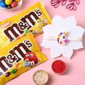 Unicorn Rakhi With M&M Chocolates