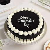 Happy Daughters Day Choco Truffle Cake