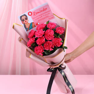 Unstoppable Force of Cheerful Carnations