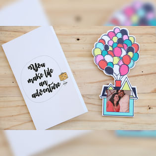Up Themed Magnet For Valentine