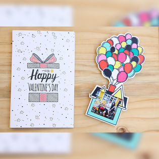 Up Themed Magnet For Valentine