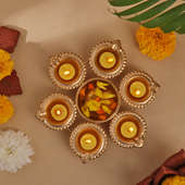 Urli Diya Tealight Holder for Diwali