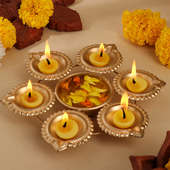 Urli Diya Tealight Holder for Diwali