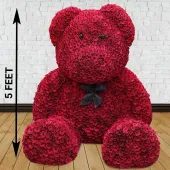 Grand Red Roses Teddy Bear