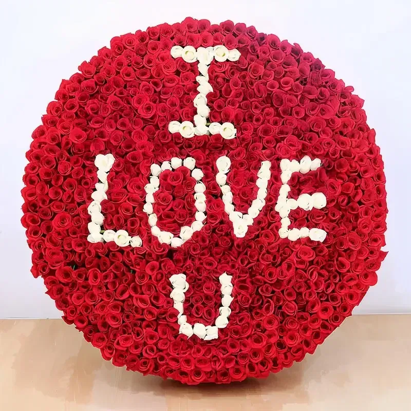 Crimson Confession Of Blooming Roses