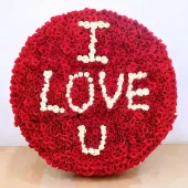 Crimson Confession Of Blooming Roses