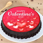 Valentines Day Poster Cake