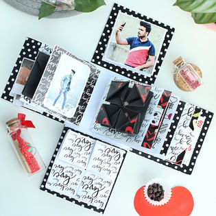 Valentine Explosion Box - Valentine Gifts for Him
