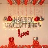 Valentine Love Balloon Decor