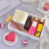 Valentines Bliss Floral Hamper