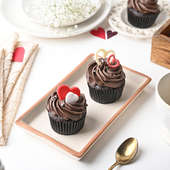 Valentines Special Chocolate Cupcakes