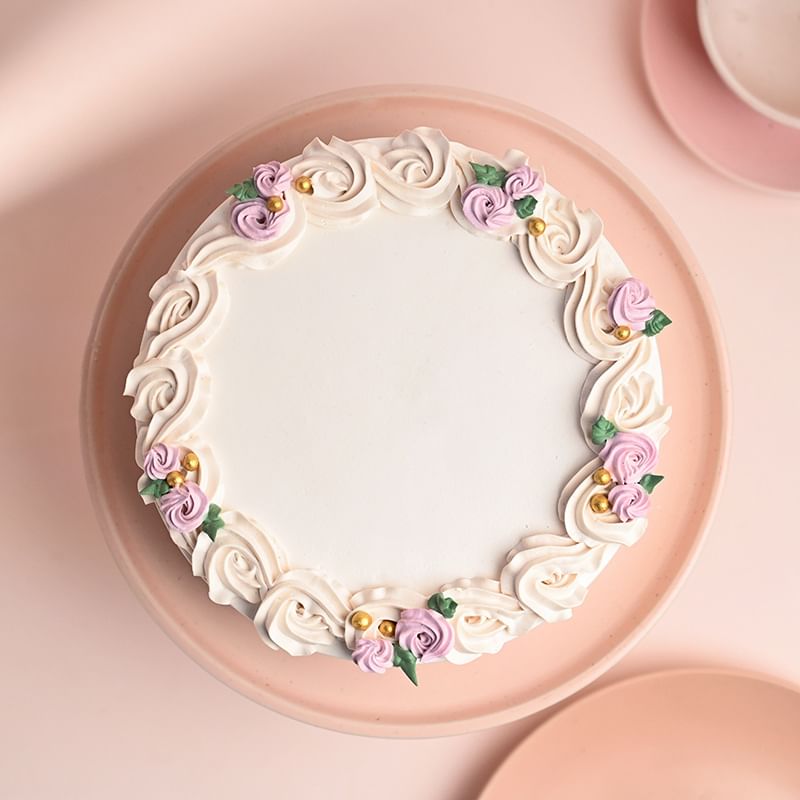 Slice View Vanila Cake Online