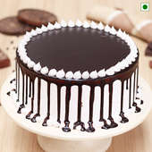 Choco Vanilla Eggless Cake