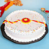 Send Rakhi with Cake Online to India