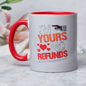 Buy Vday No Refund Policy Mug Online