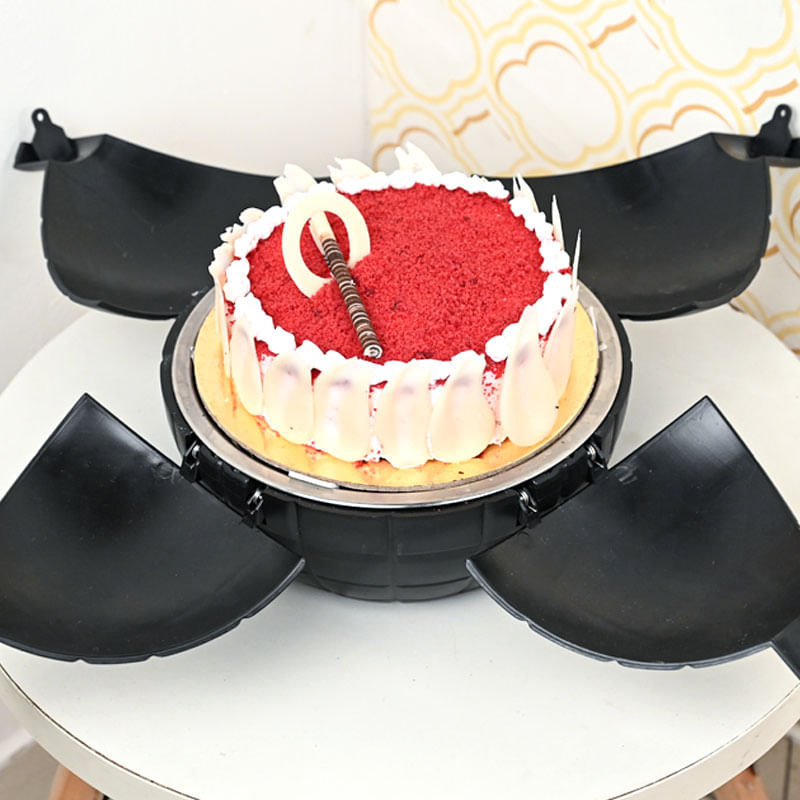 Velvicious Bomb Cake - Order Bomb Cake