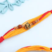Vibrant And Colourful Ganesha Rakhi