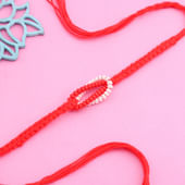 Vibrant Beaded Infinity Rakhi