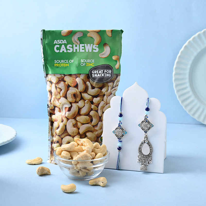 Send Bhai Bhabhi Rakhis to UK With Cashews