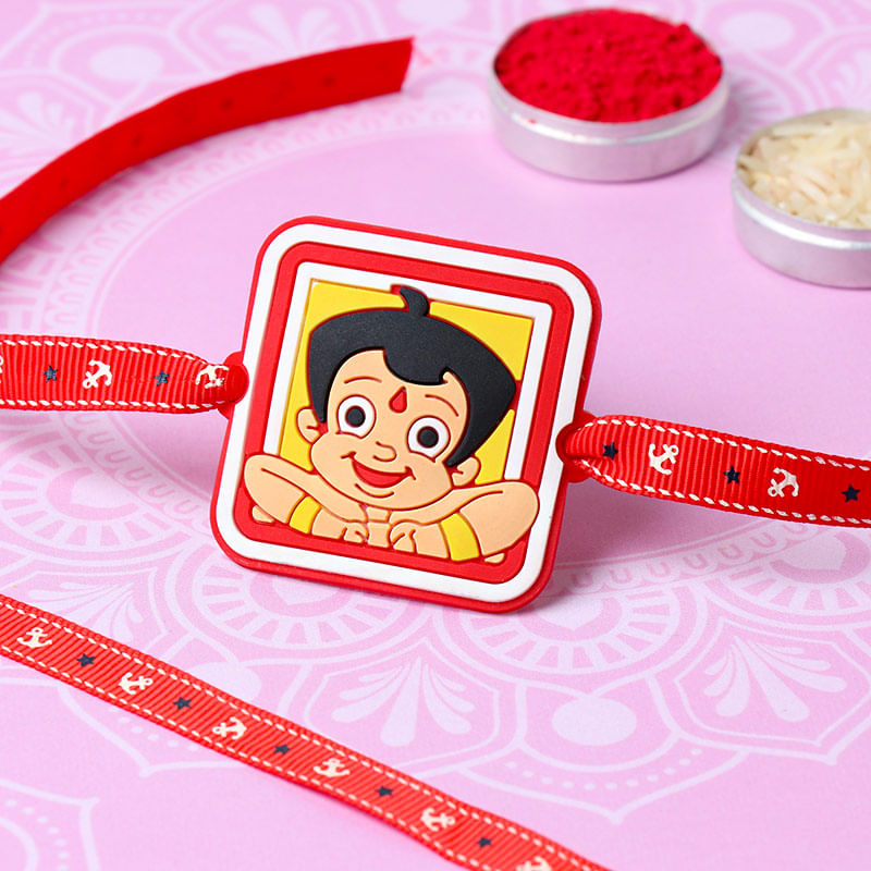 Vibrant Chhota Bheem Rakhi for Kids