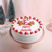 Merry Christmas Chocolate Cake Online
