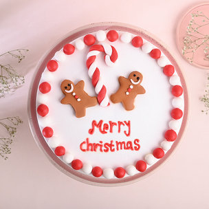 Merry Christmas Chocolate Cake Online