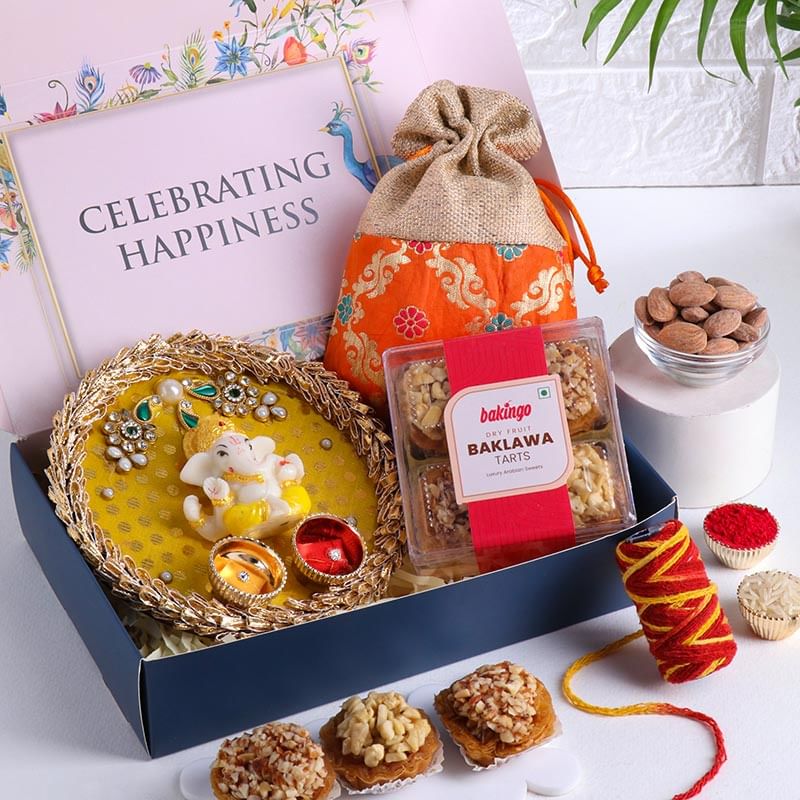 Vibrant Ganesha Bhai Dooj Hamper-Singapore