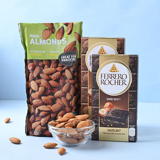 Chocolate N Nutty Treats Bhai Dooj Tikka Set