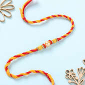 Vibrant Pearl Rakhi for Brother