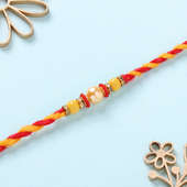 Single Vibrant Pearl Rakhi