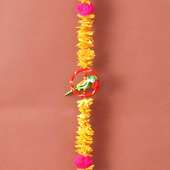 Vibrant Petals And Beads Toran for Navratri 
