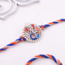 Vibrant Thread Ganesha Rakhi-Aus