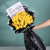 Vibrant Yellow Roses of Appreciation
