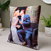 Personalised Photo Cushion (Best Anniversary Gifts)