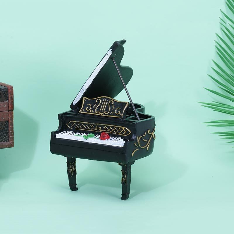 Vintage Piano Tabletop Decor