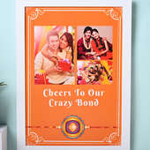Wall Hanging Bro Poster Frame Online gift for bhaidhooj