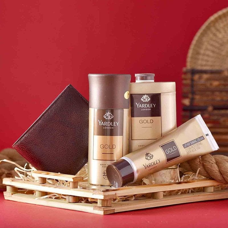 Wallet N Skincare Hamper For Mens