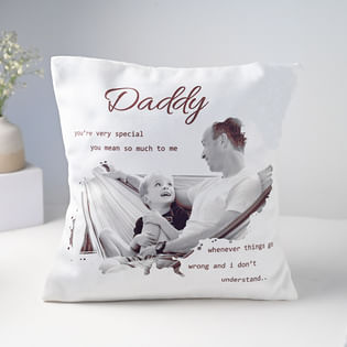 Warmth Of Dad Cushion