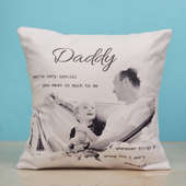 Personalised Cushion For Dad