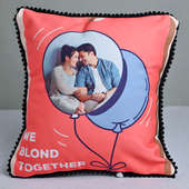 We belong Together Personalised Cushion