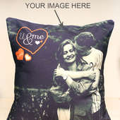 You & Me Personalised Photo Cushion 