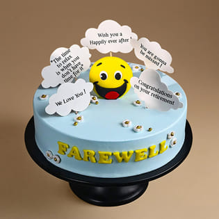 Well Wishings Farewell Cake