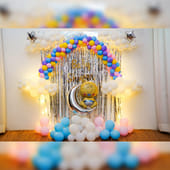 Whimsical Cloud Theme Baby Shower Decor