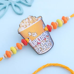 Whimsical Popcorn Tub Rakhi