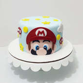 Order Whimsical Super Mario Theme Fondant Cake